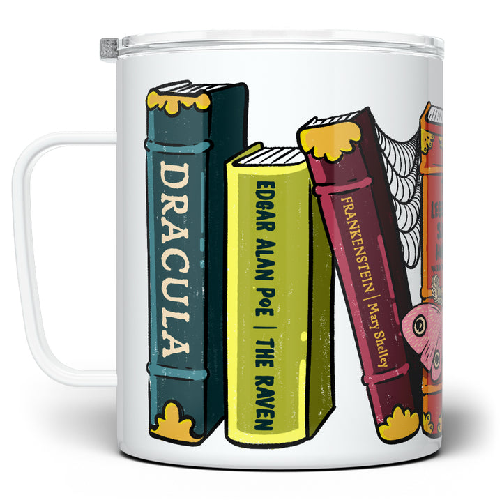 Gothic Classics Books Insulated Travel Mug