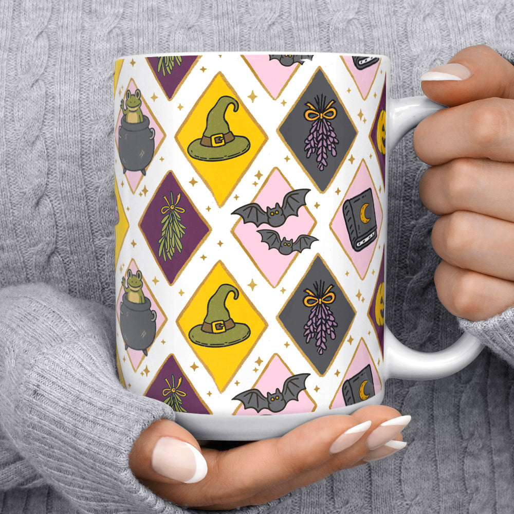 Witchy Pattern Mug