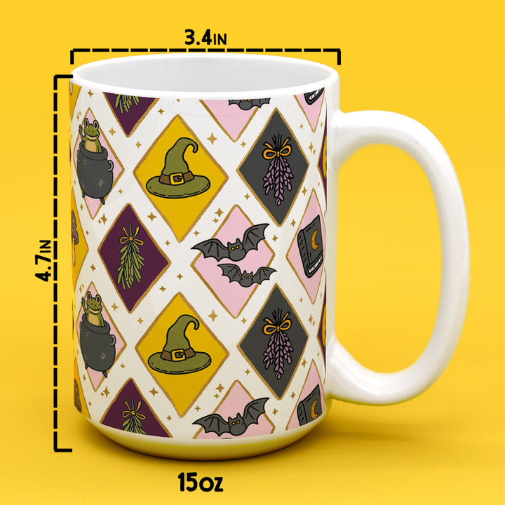 Witchy Pattern Mug