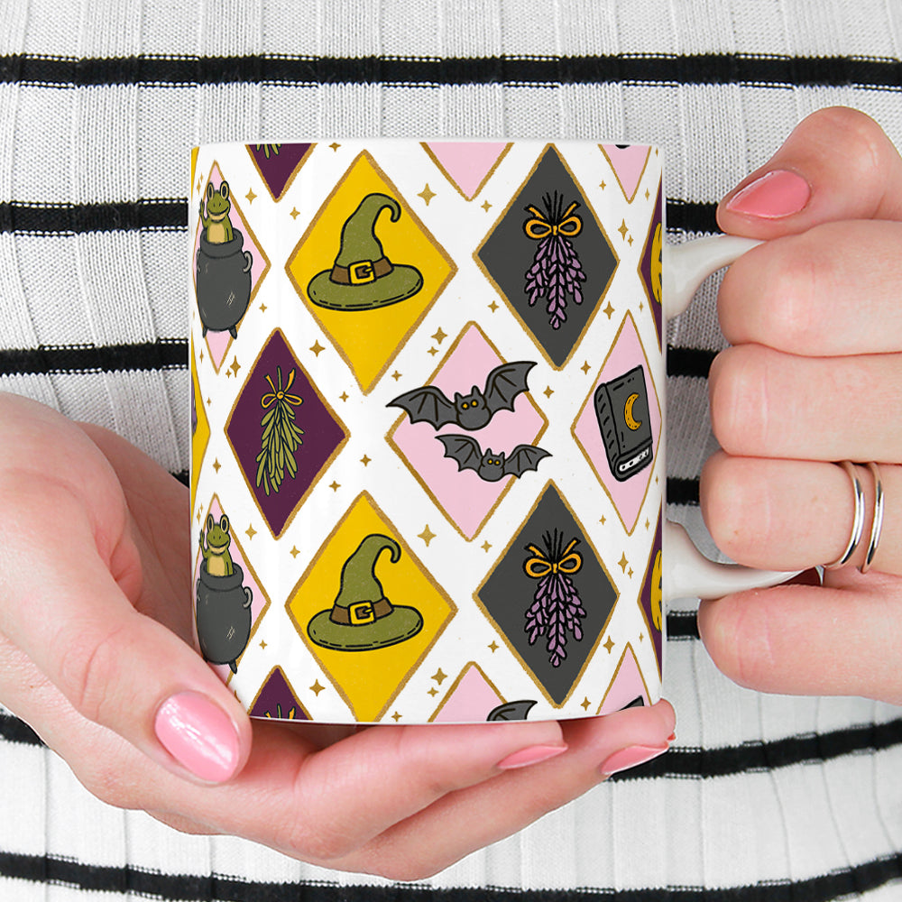 Witchy Pattern Mug