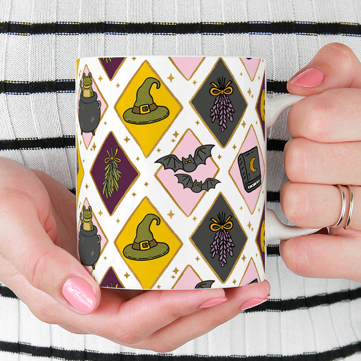 Witchy Pattern Mug
