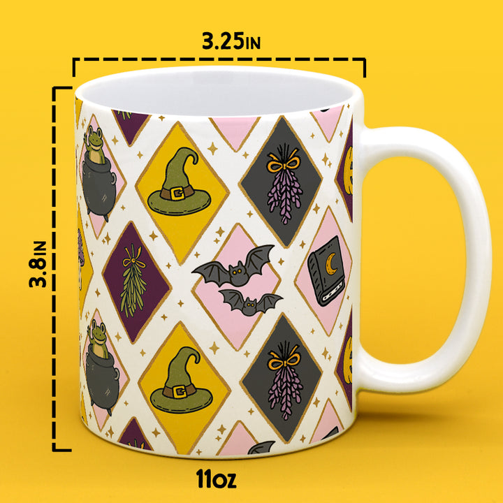 Witchy Pattern Mug