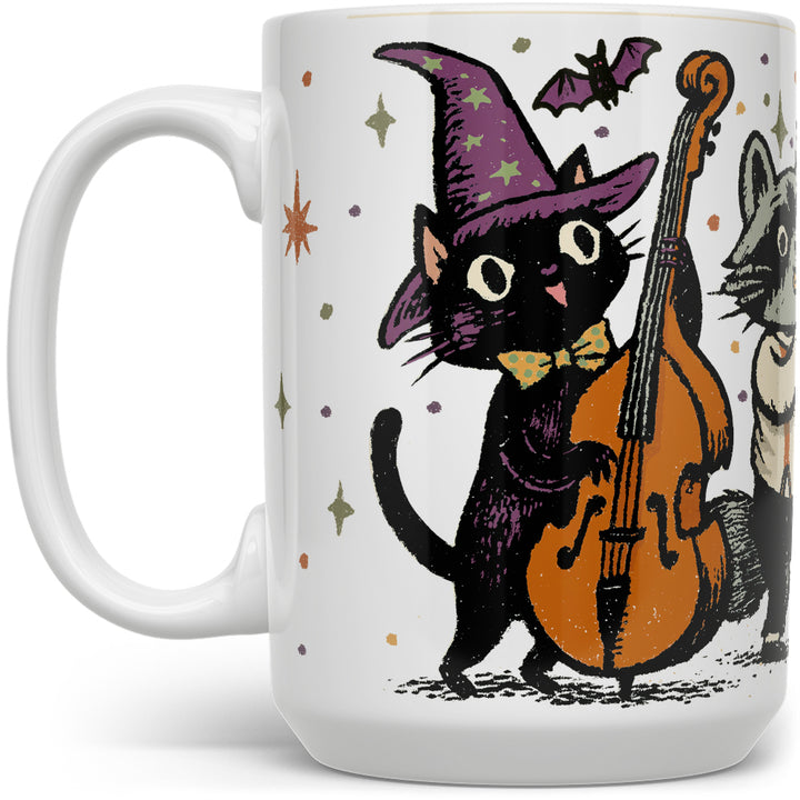 Halloween Jazz Band Mug
