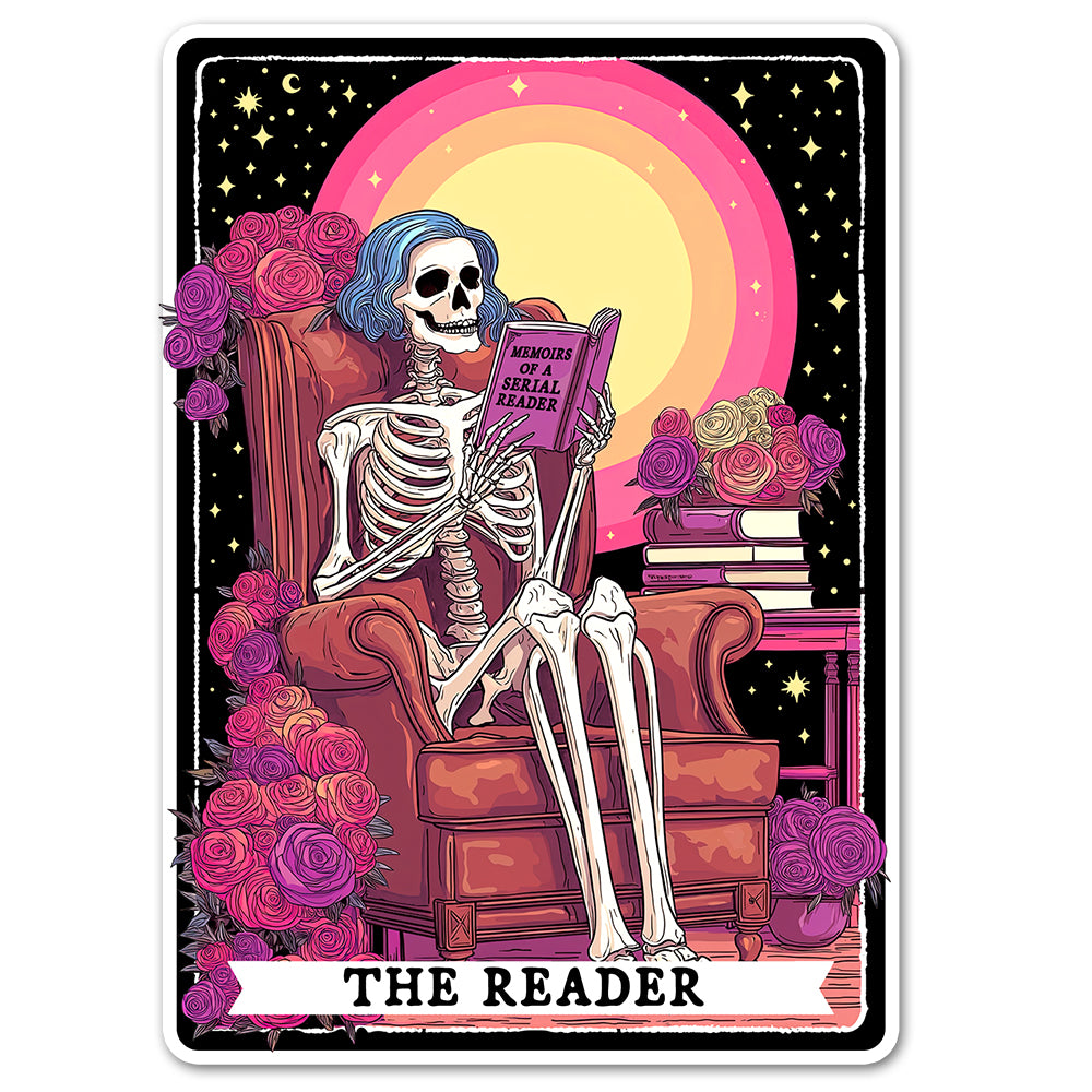 The Reader Tarot Sticker