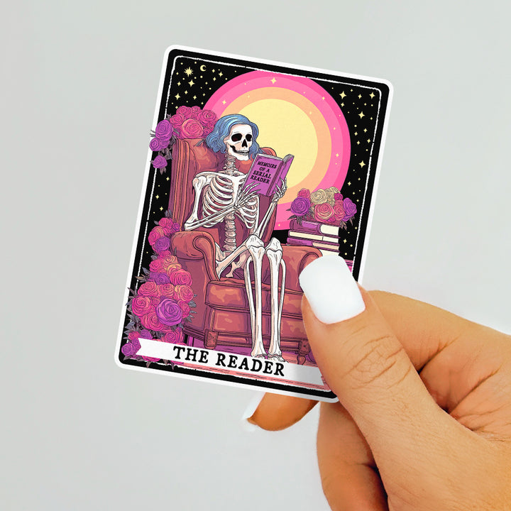 The Reader Tarot Sticker