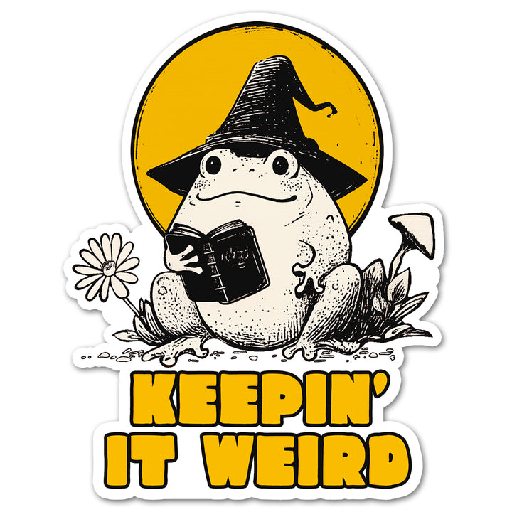 Keepin It Weird Sticker