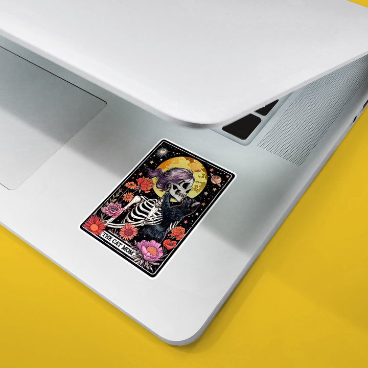 The Cat Mom Tarot Sticker