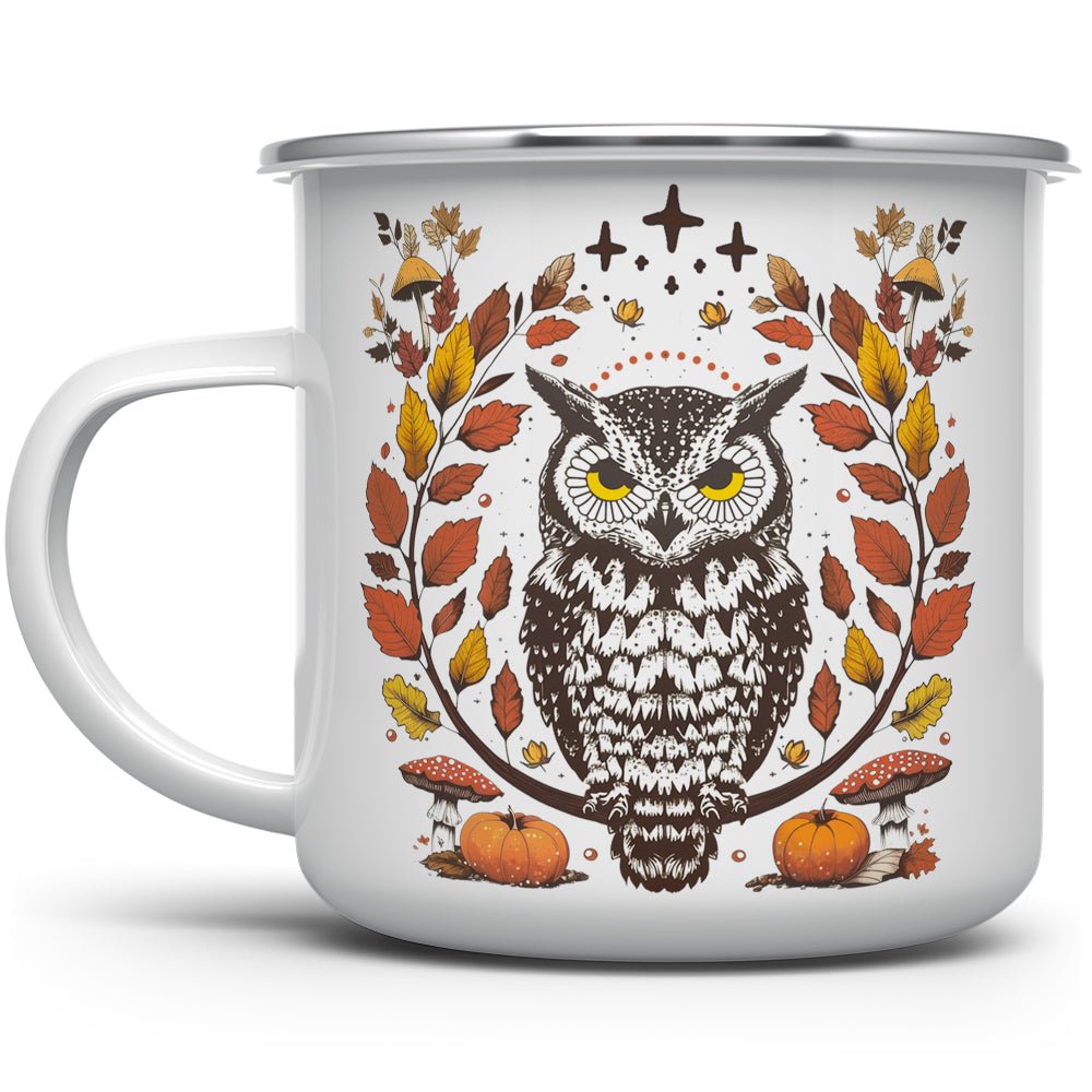 Autumn Owl Camp Mug - Loftipop