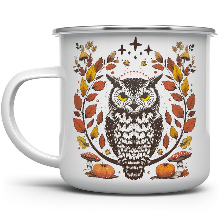 Autumn Owl Camp Mug - Loftipop