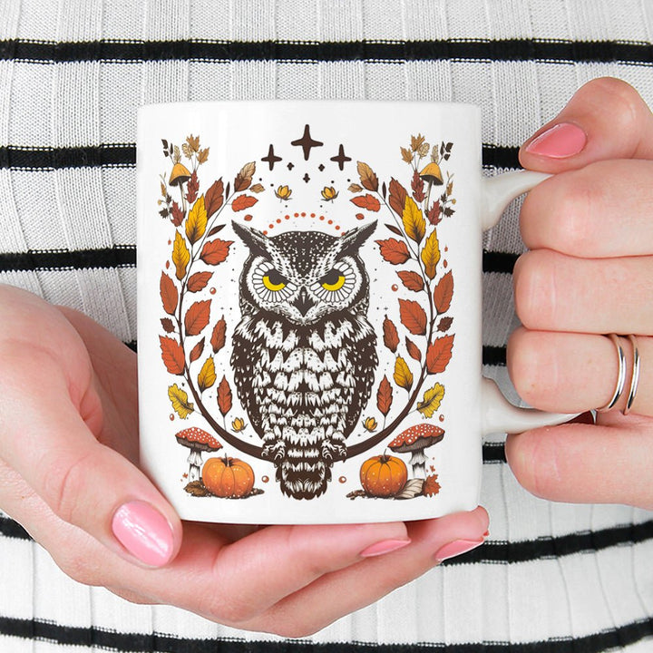 Autumn Owl Mug - Loftipop