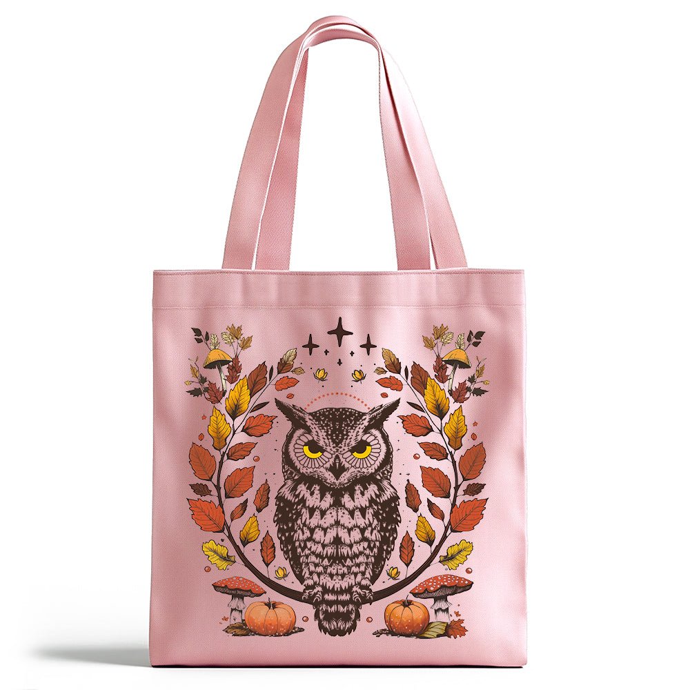 Autumn Owl Tote Bag - Loftipop