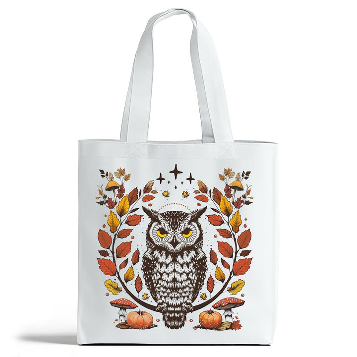 Autumn Owl Tote Bag - Loftipop