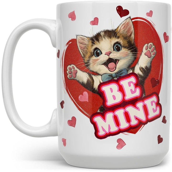Be Mine Cat Mug - Loftipop