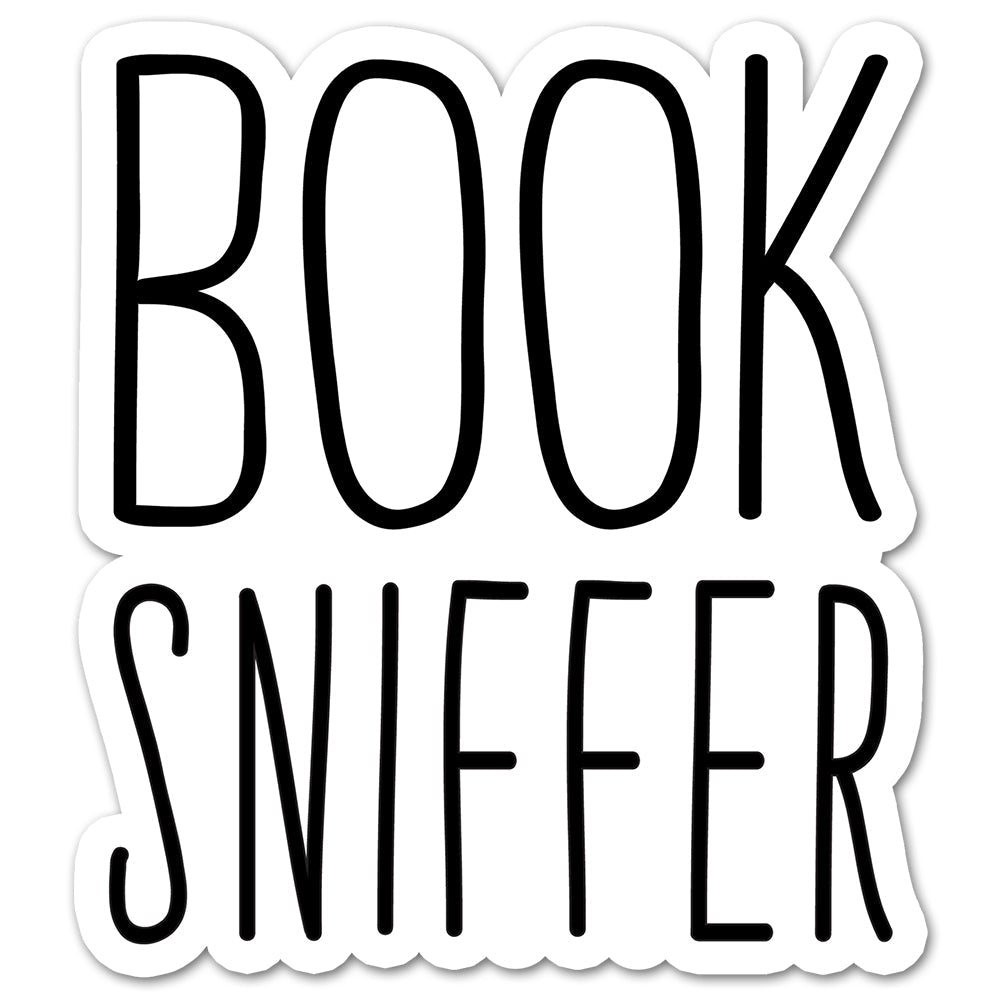 Book Sniffer Sticker - Loftipop