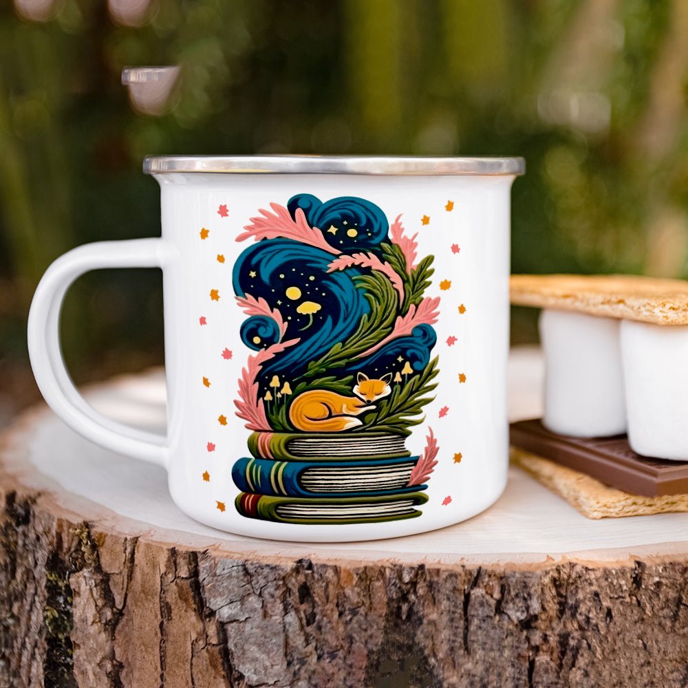 Bookish Fox Camp Mug - Loftipop