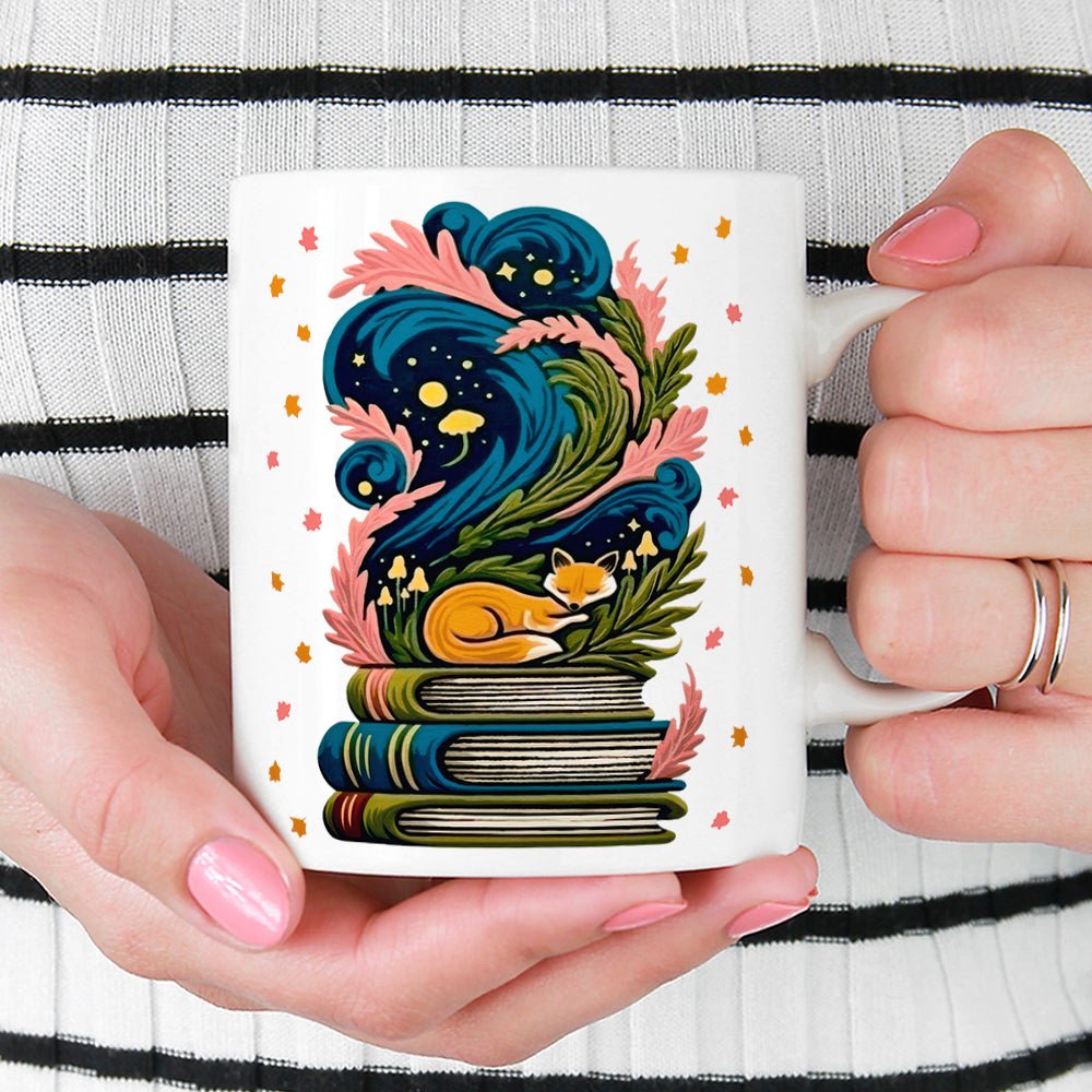 Bookish Fox Mug - Loftipop