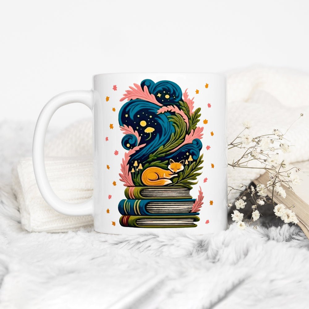 Bookish Fox Mug - Loftipop