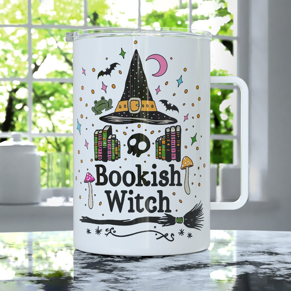 Bookish Witch Insulated Travel Mug - Loftipop