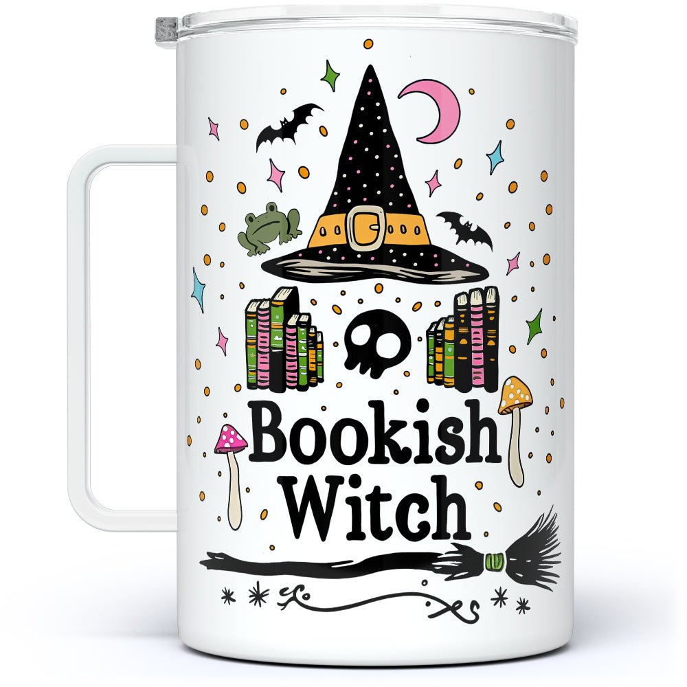 Bookish Witch Insulated Travel Mug - Loftipop