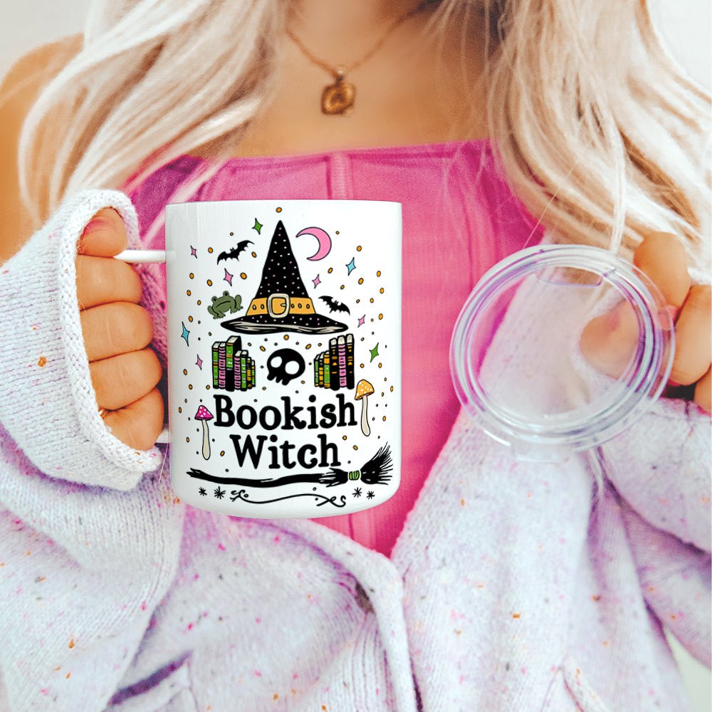 Bookish Witch Insulated Travel Mug - Loftipop