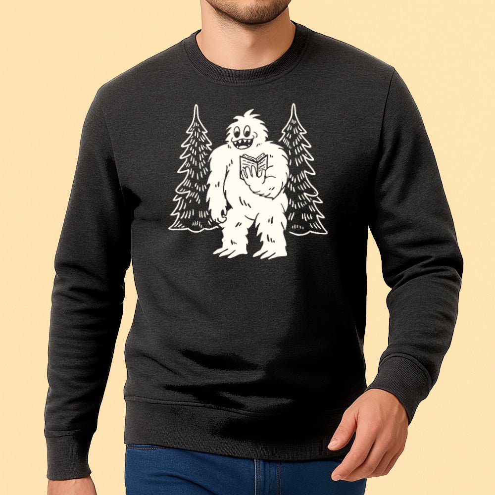 Bookish Yeti Crewneck Sweatshirt - Loftipop