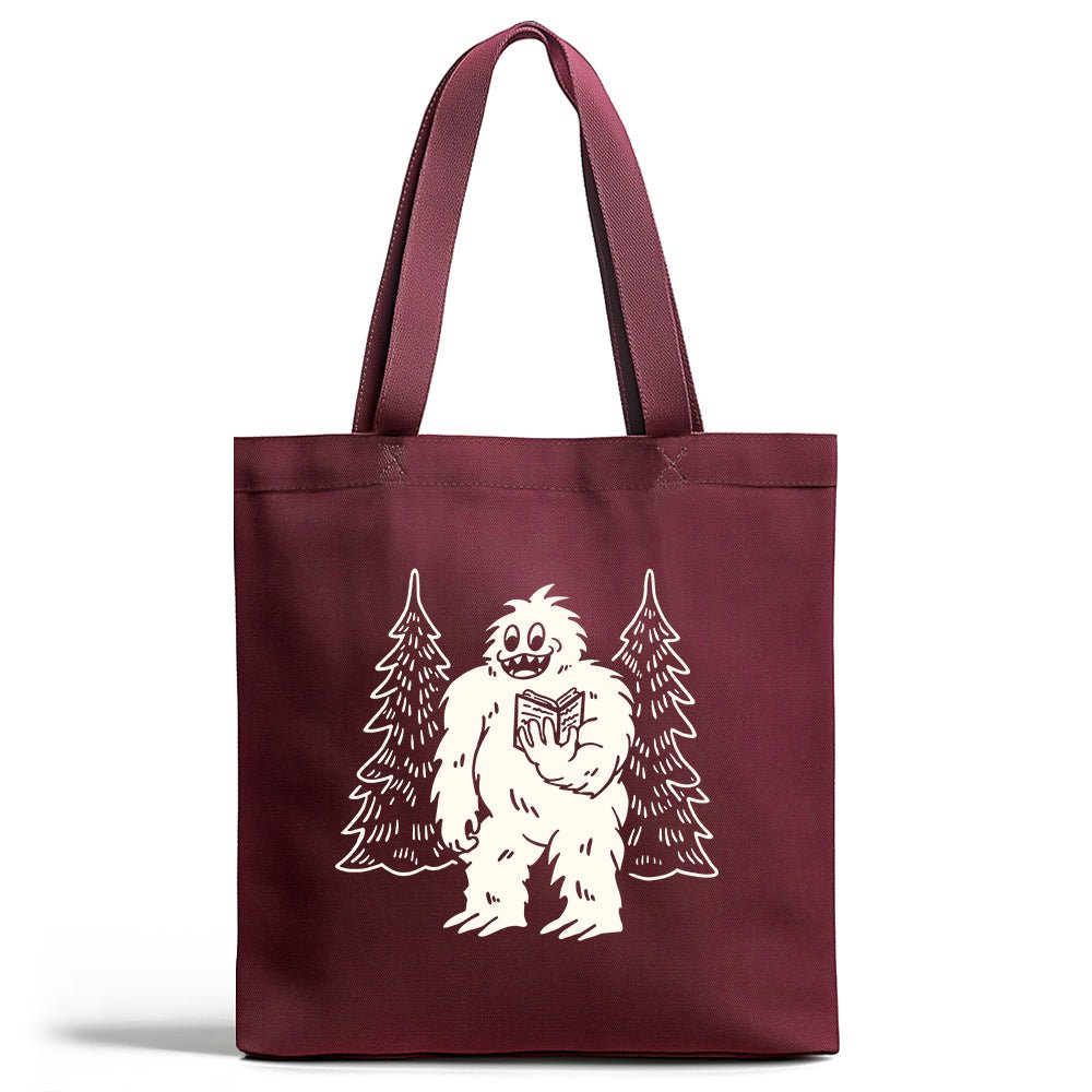 Bookish Yeti Tote Bag | Book Lover Holiday Gifts
