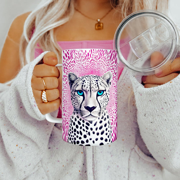 Cheetah Insulated Travel Mug - Loftipop