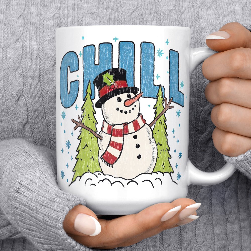 Chill Snowman Mug - Loftipop