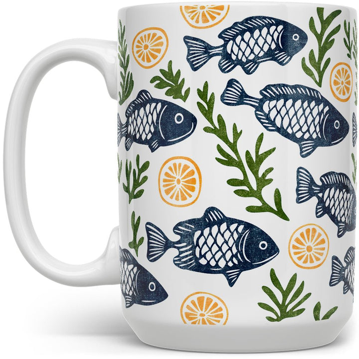 Coastal Fish Mug - Loftipop