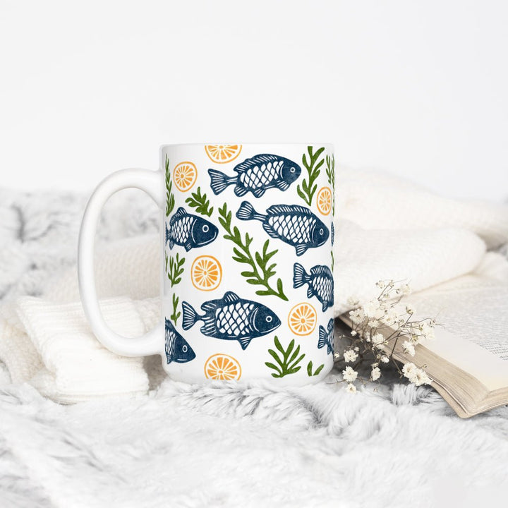 Coastal Fish Mug - Loftipop