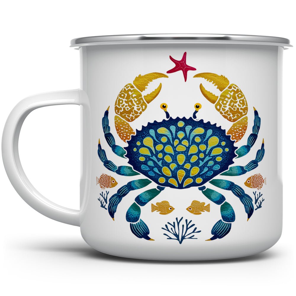 Coastal Ocean Crab Camp Mug - Loftipop