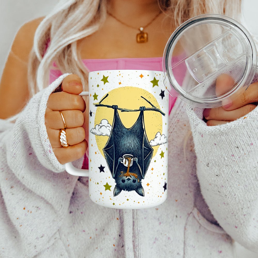 Coffee Bat Insulated Travel Mug - Loftipop