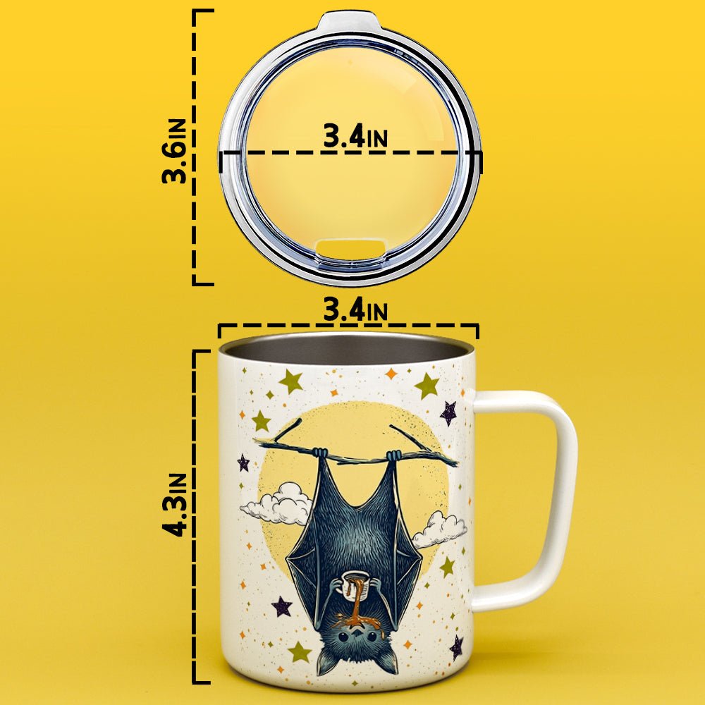 Coffee Bat Insulated Travel Mug - Loftipop