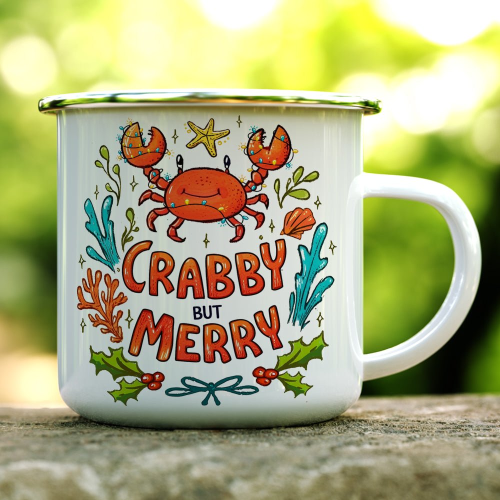 Crabby But Merry Camp Mug - Loftipop