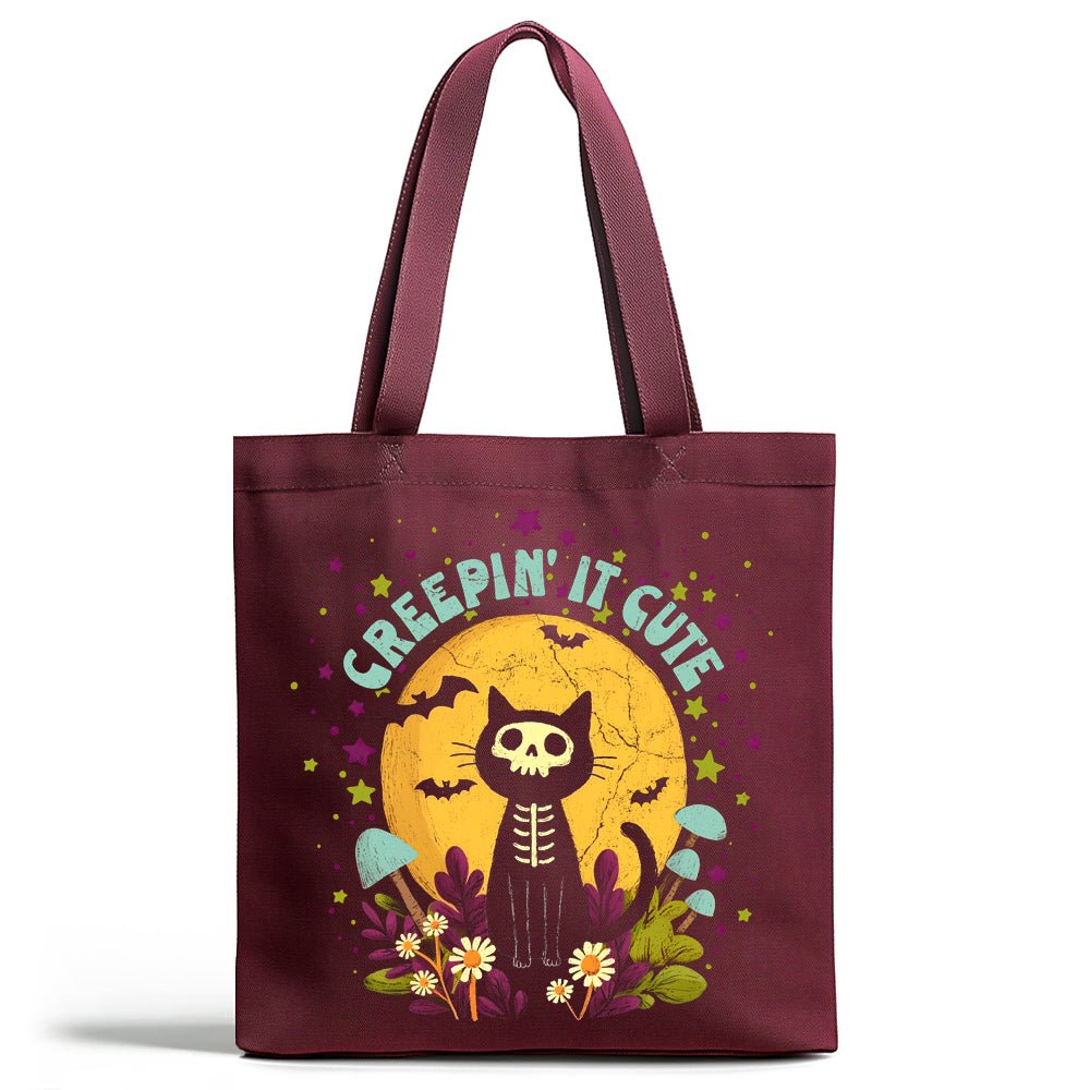 Creepin' It Cute Tote Bag - Loftipop