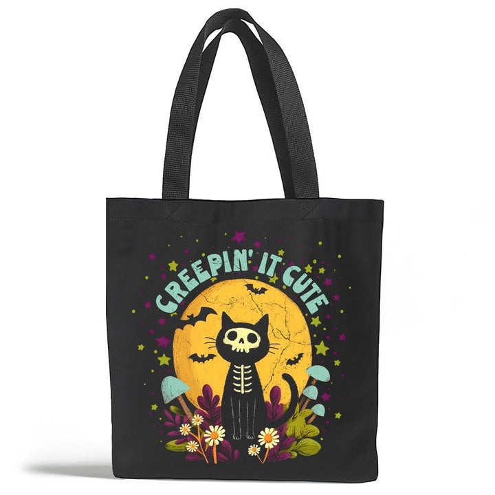 Creepin' It Cute Tote Bag - Loftipop
