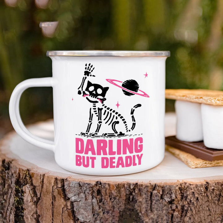 Darling But Deadly Camp Mug - Loftipop