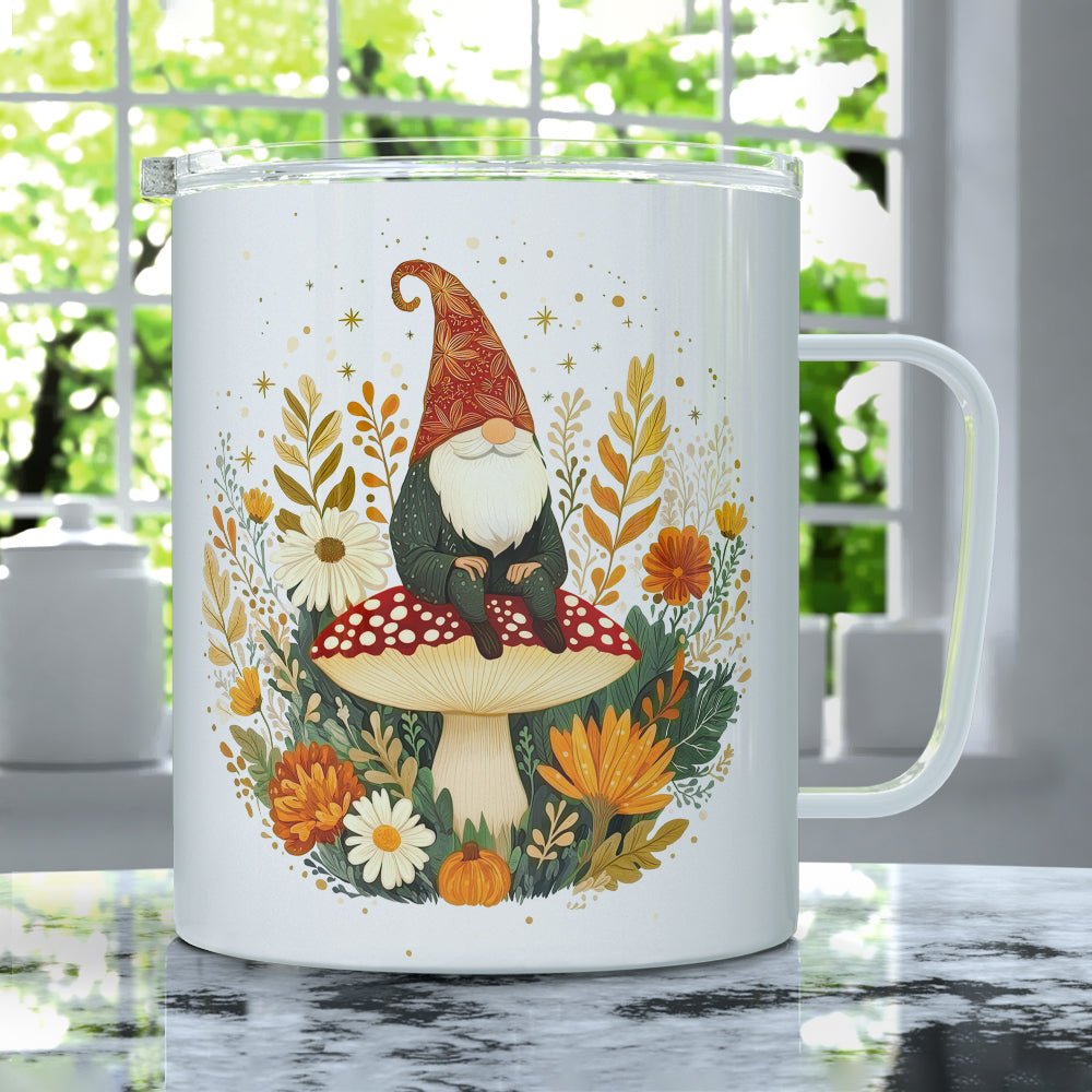 Fall Gnome Insulated Travel Mug - Loftipop