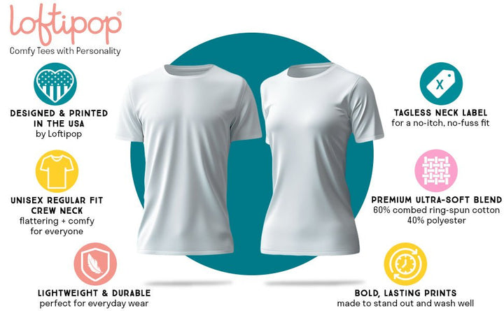 Fright Club Crewneck T-Shirt - Loftipop