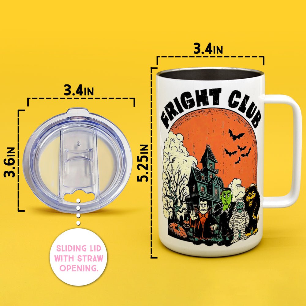 Fright Club Insulated Travel Mug - Loftipop