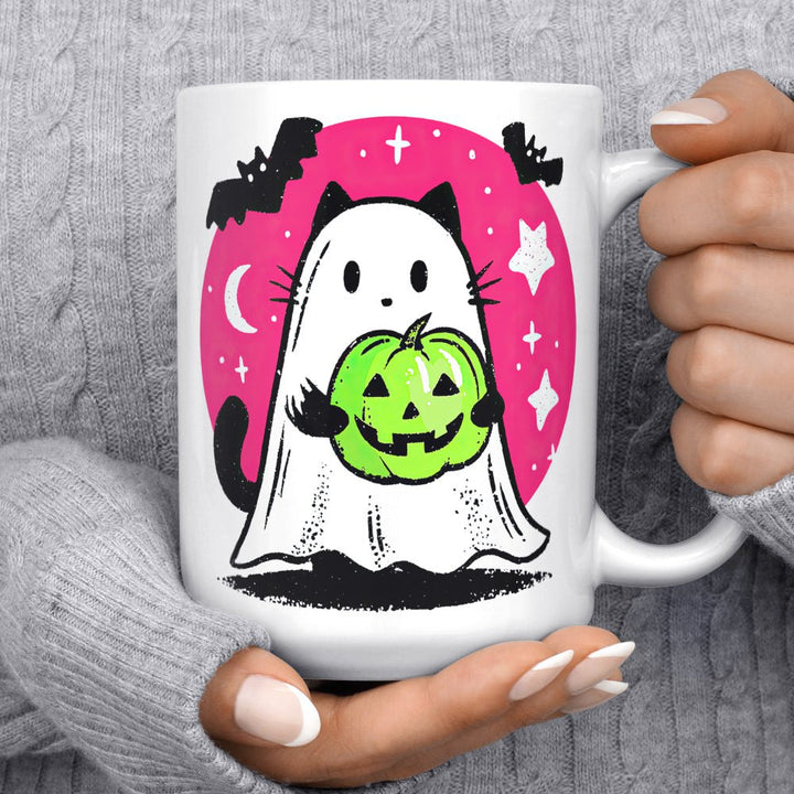Ghost Kitty Mug - Loftipop