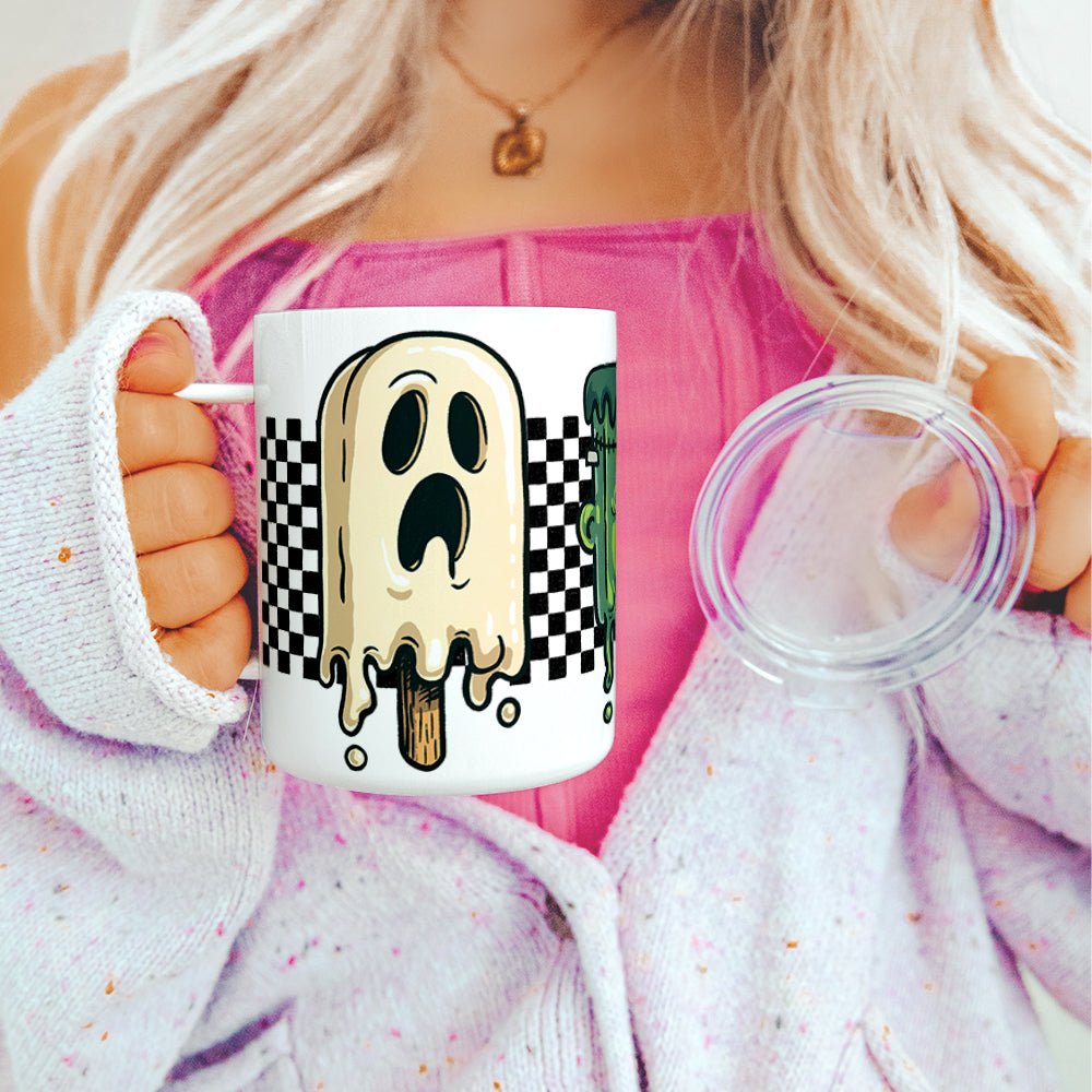 Halloween Popsicles Insulated Travel Mug - Loftipop