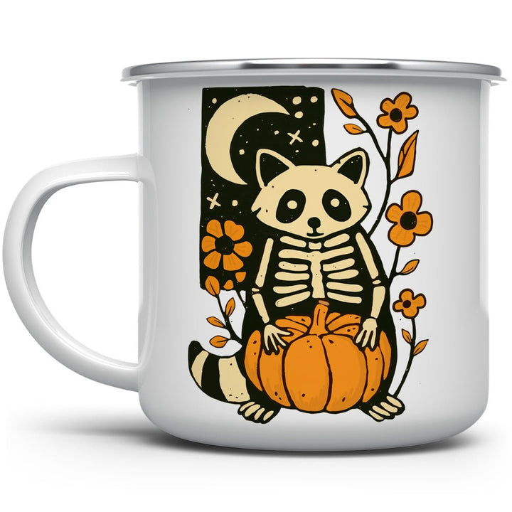 Halloween Raccoon Camp Mug - Loftipop