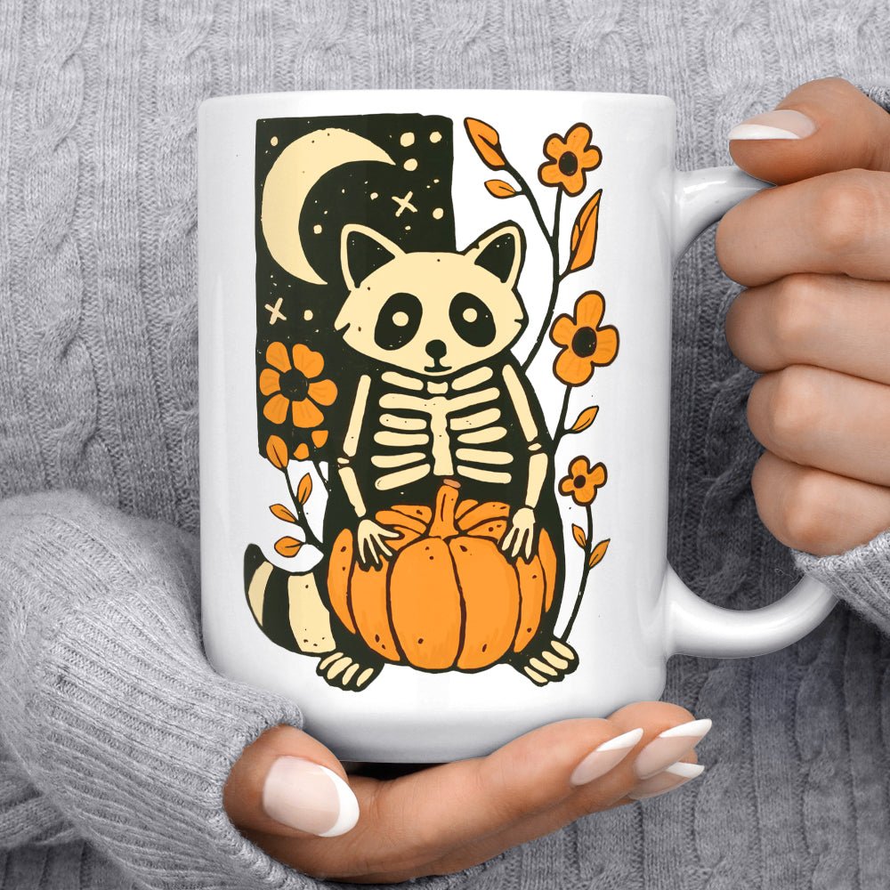 Halloween Raccoon Mug - Loftipop