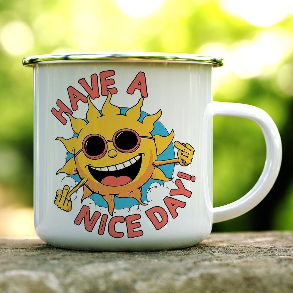 Have a Nice Day Camp Mug - Loftipop