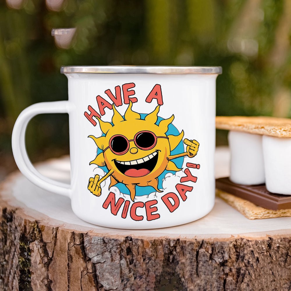 Have a Nice Day Camp Mug - Loftipop