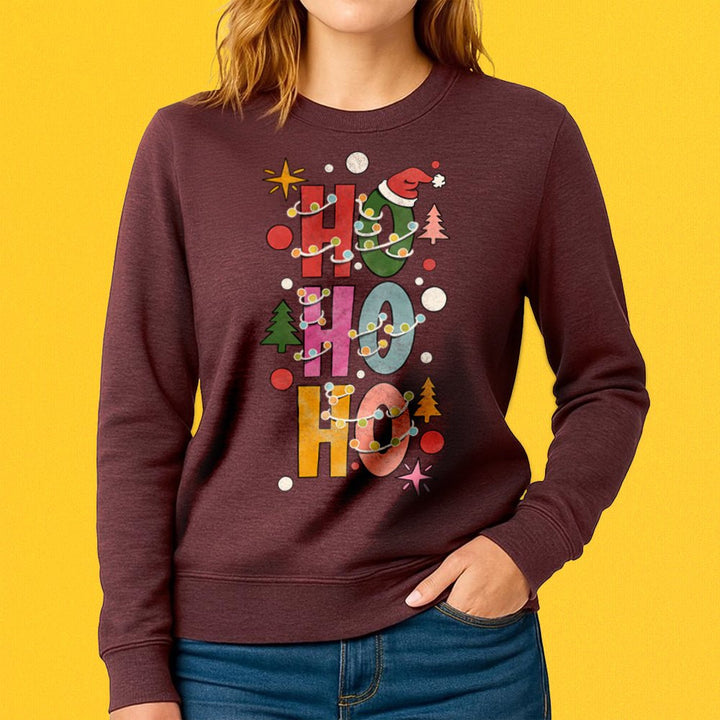 HO HO HO Crewneck Sweatshirt - Loftipop