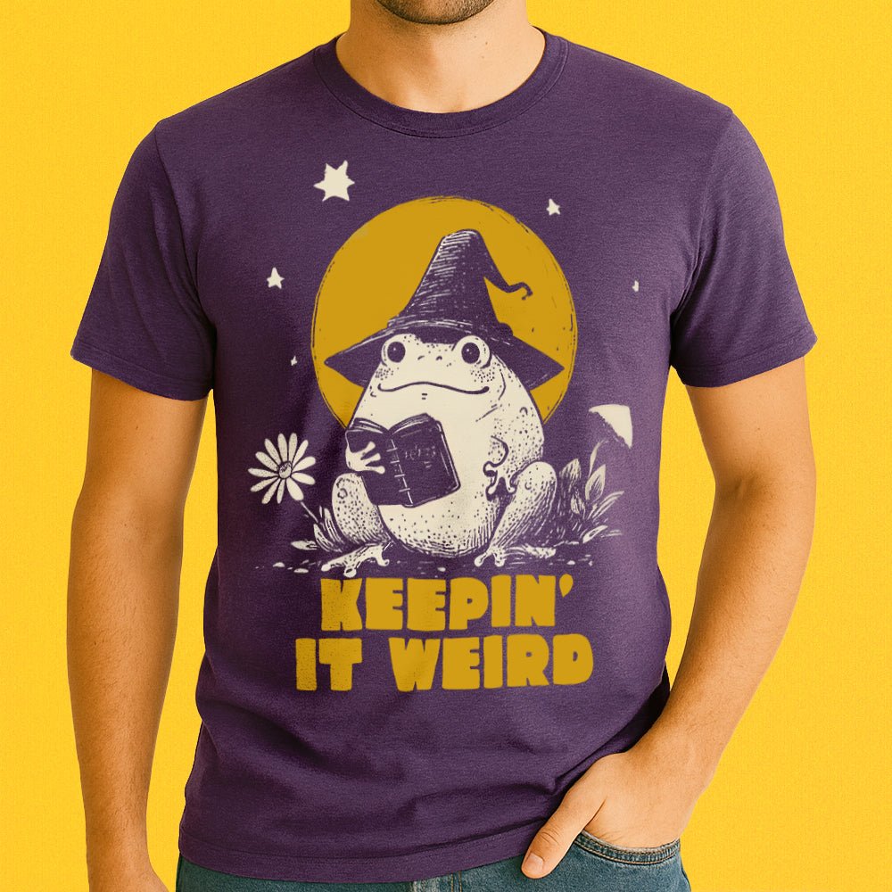 Keepin It Weird Crewneck Tshirt - Loftipop