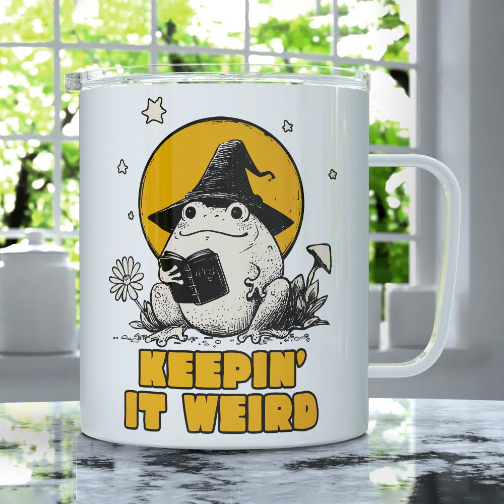 Keepin It Weird Insulated Travel Mug - Loftipop