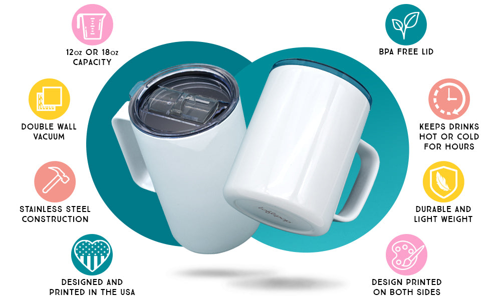 Mentally Marinated Pickle Insulated Travel Mug | Loftipop 12oz